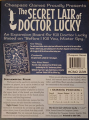 The Secret Lair of Doctor Lucky Board Game