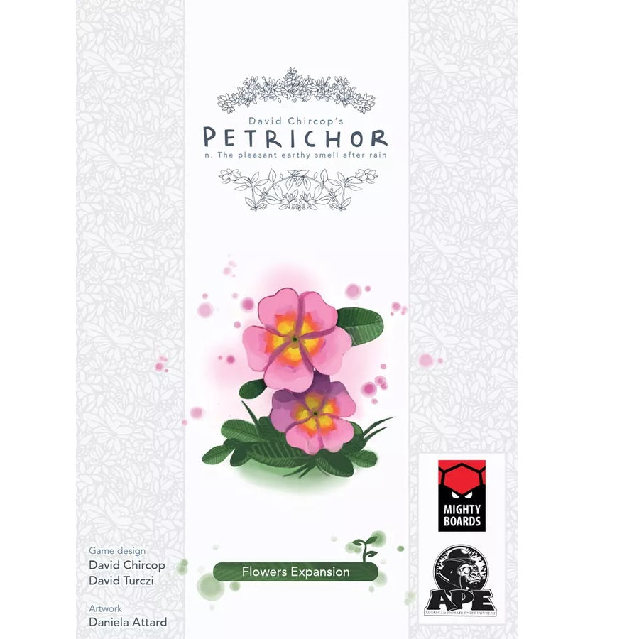 Petrichor Expansion Flowers Board Game