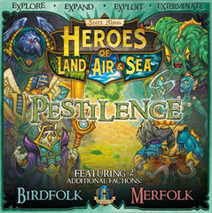 Heroes of Land Air and Sea Pestilence Board Game