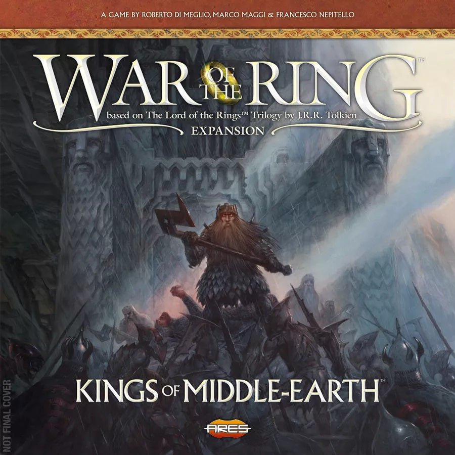 PREORDER War of the Ring 2nd Edition - Kings of Middle Earth Board Game