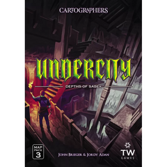 Cartographers Heroes Map Pack 3 - Undercity Board Game