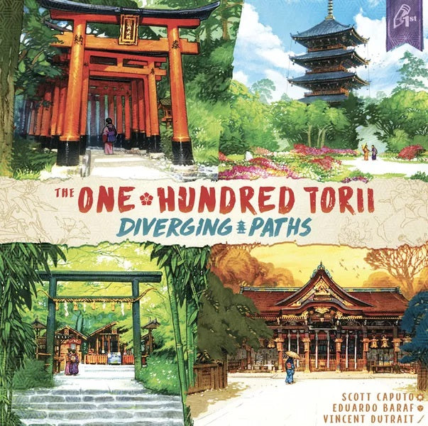 PREORDER The One Hundred Torii - Diverging Paths Board Game Board Game