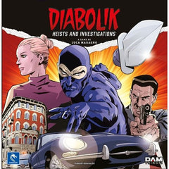 Diabolik Heists and Investigations Board Game