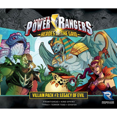 Power Rangers Heroes of the Grid - Legacy of Evil Villain Pack Board Game