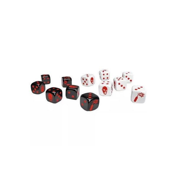 Zombicide 2nd Edition Black and White Dice Pack Board Game