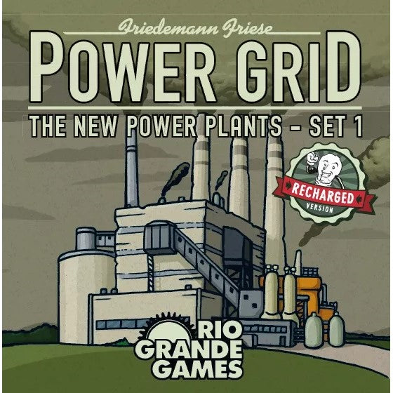 Power Grid Recharged - New Power Plants Set 1 Board Game