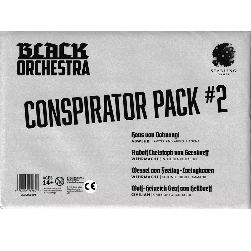 Black Orchestra - Conspirator Pack 2 Board Game