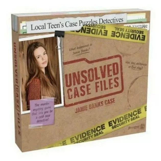 Unsolved Case Files: Jamie Banks Board Game