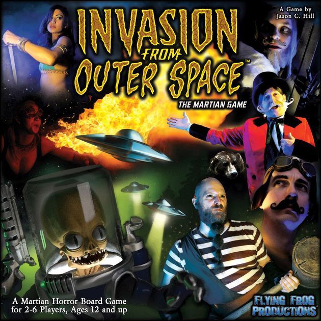 Invasion from Outer Space Board Game