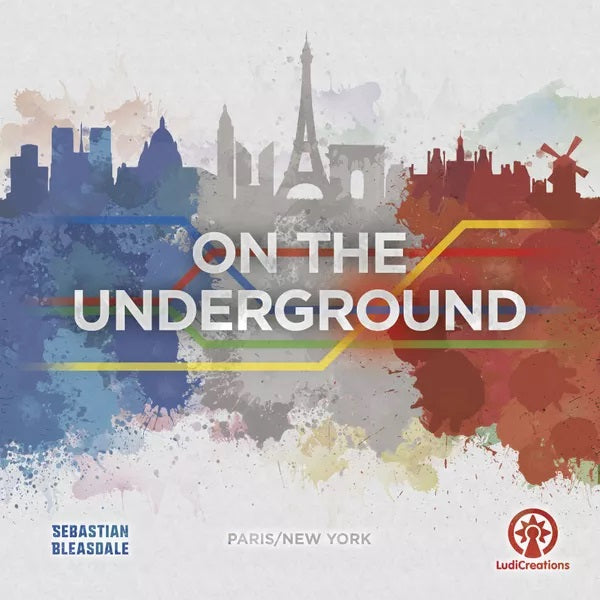 On The Underground - Paris / New York Board Game