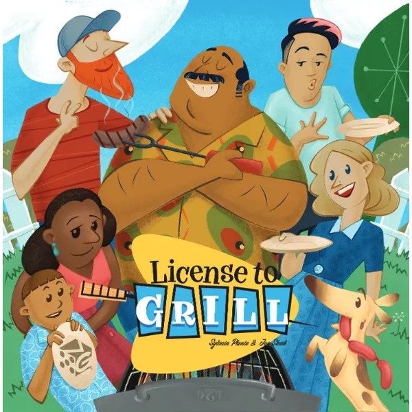 PREORDER License To Grill Board Game