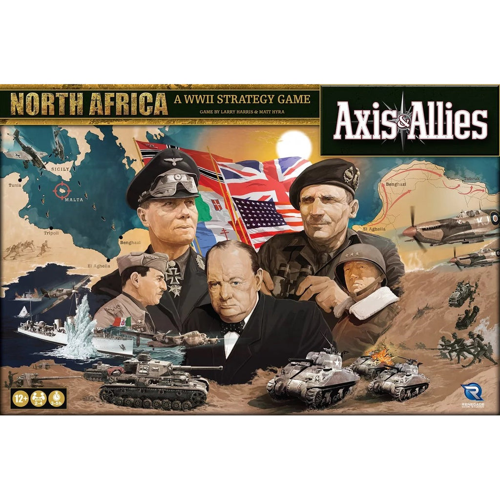 PREORDER Axis & Allies - North Africa Board Game