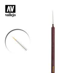 Vallejo Brushes - Precision - Round Synthetic Brush Triangular Handle No.3