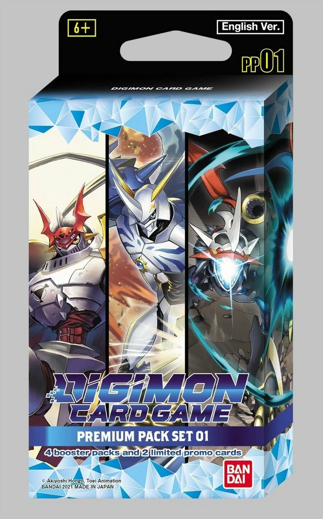 Digimon Card Game Premium Pack Set 1 Display