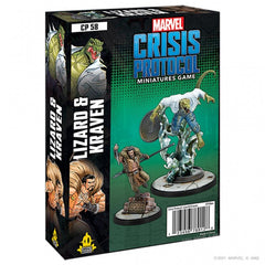 Marvel Crisis Protocol Lizard and Kraven