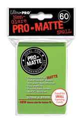Ultra Pro Lime Green Sleeves - Pro Matte - Small - 60 Pack