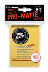 Ultra Pro Yellow Sleeves - Pro Matte - Small - 60 Pack