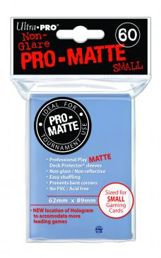 Ultra Pro Clear Sleeves - Pro Matte - Small - 60 Pack