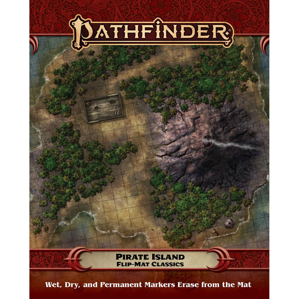 Pathfinder Accessories: Pathfinder Flip-Mat Classics: Pirate Island
