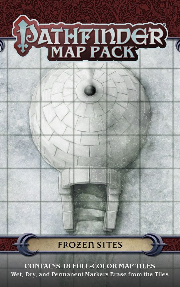 Pathfinder Accessories: Pathfinder Map Pack Frozen Sites