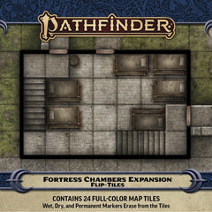 Pathfinder Accessories Flip Tiles Fortress Chambers Expansion