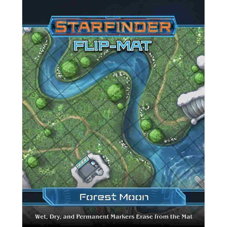 Starfinder RPG Flip Mat Forest Moon