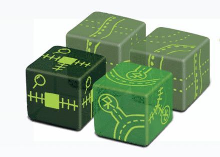 Railroad Ink Challenge Dice Expansion Eldritch Pack