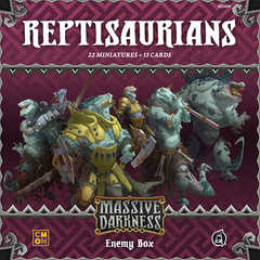 Massive Darkness Enemy Box Reptisaurians Board Game