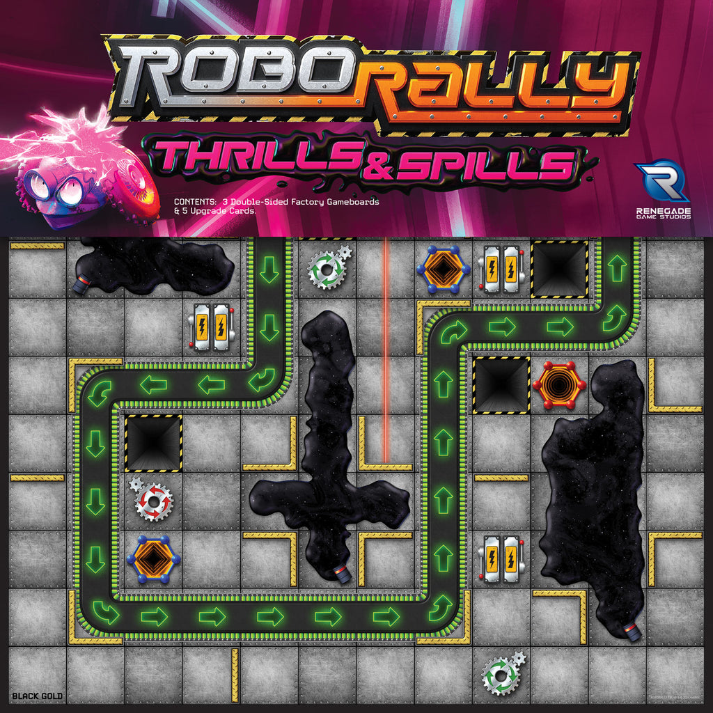 Robo Rally - Thrills and Spills Expansion Board Game