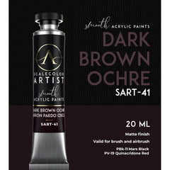 LC Scale 75 Scalecolor Artist Dark Brown Ochre 20ml