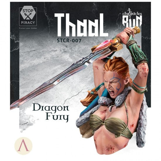 Scale 75 Busts - The Chronicles of Run - Thaal; Dragon Fury 1:12