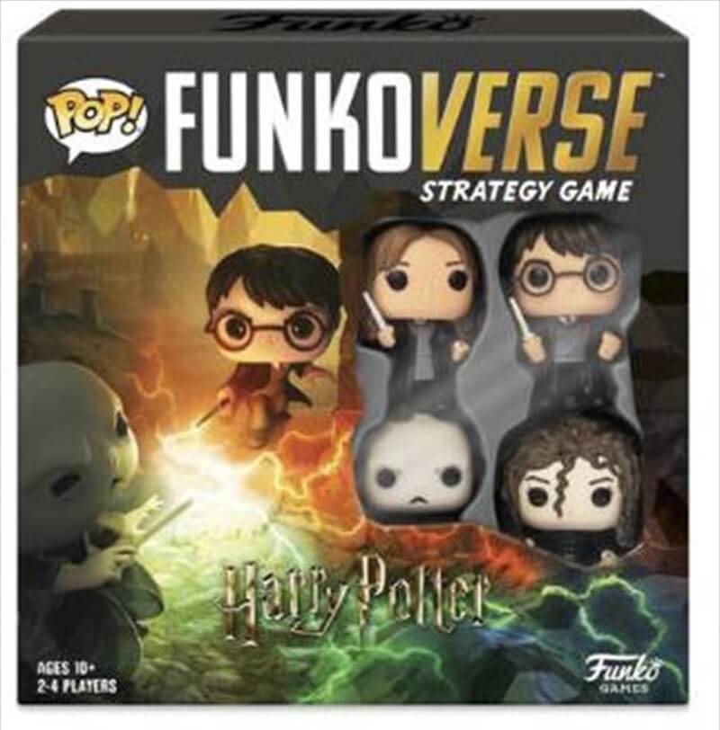 Funkoverse - Harry Potter 100 4 -Pack Expandalone Strategy Board Game