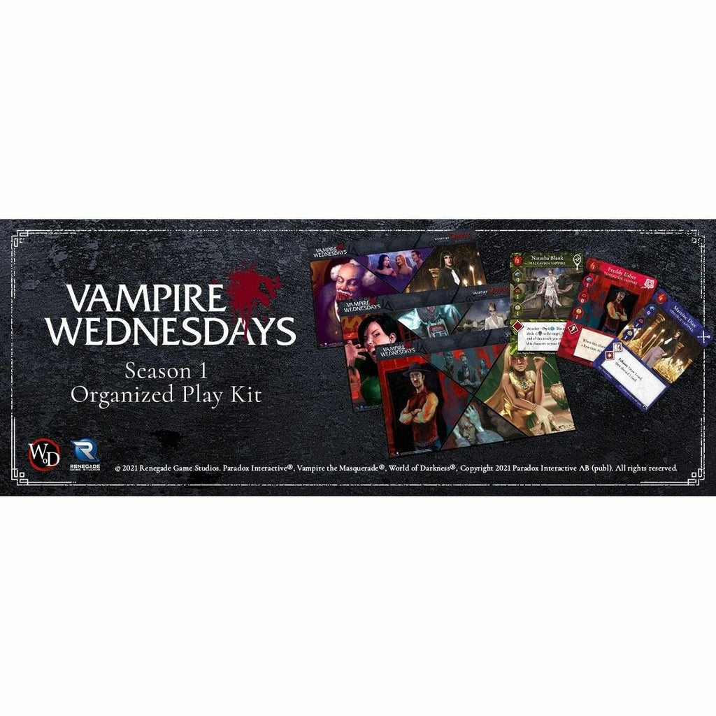 Vampire: The Masquerade Rivals Expandable Card Game - Organized Play Kit Season 1.5 Board Game