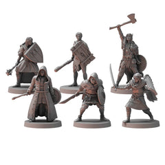 LC Dark Souls RPG Miniatures: Unkindled Heroes Pack 2