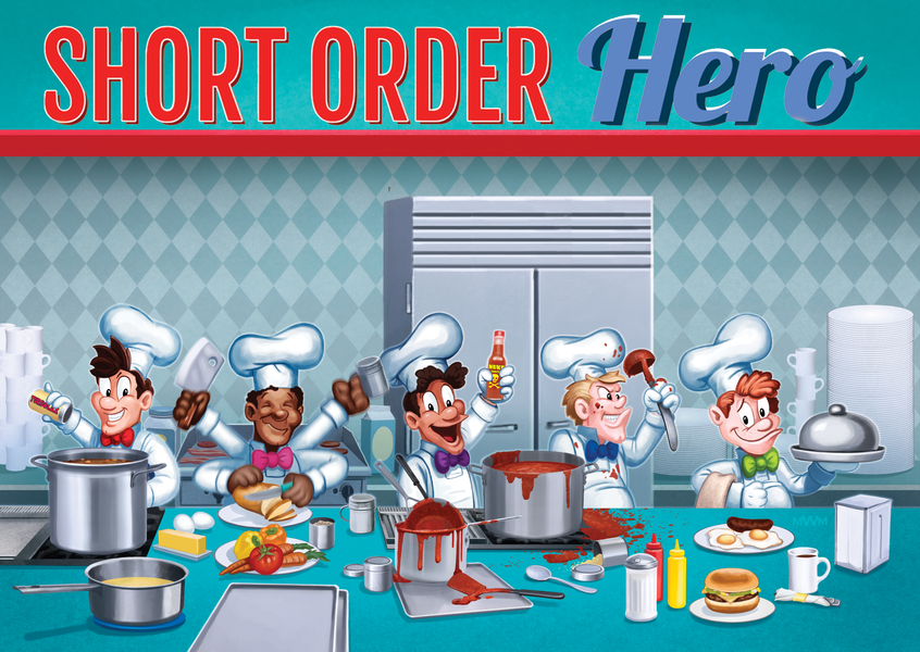 Short Order Hero Board Game