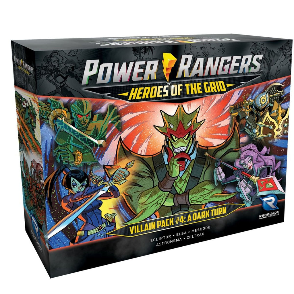 Power Rangers Heroes of the Grid Villain Pack #4 Board Game