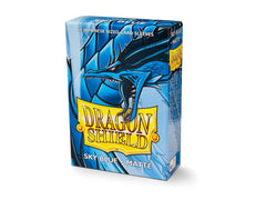 Sleeves - Dragon Shield Japanese - Box 60 - Sky Blue Matte