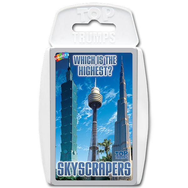 Top Trumps: Skyscrapers Board Game