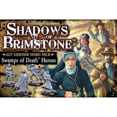 PREORDER Shadows of Brimstone: Swamps of Death Alt Gender Hero Pack Board Game