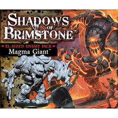 PREORDER Shadows of Brimstone Magma Giant XL Enemy Pack Board Game