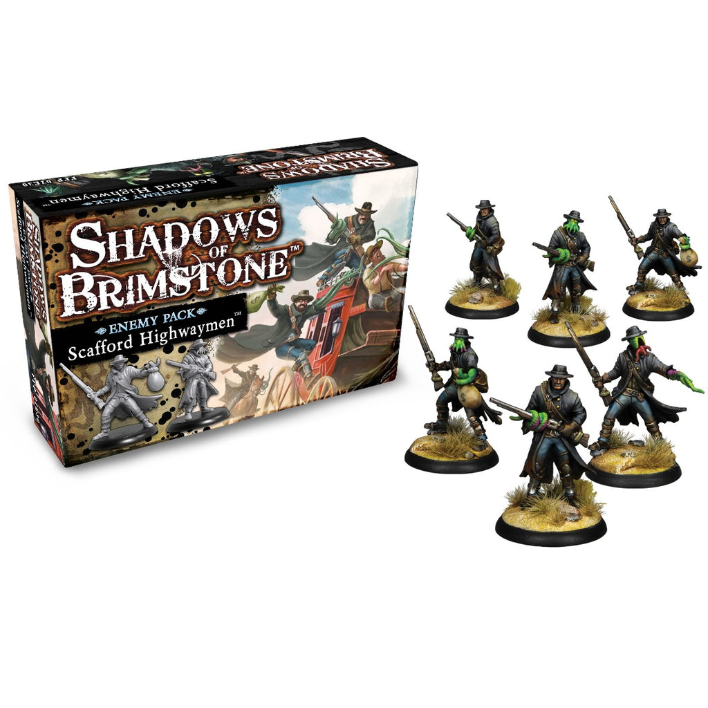 Shadows of Brimstone Scafford Highwaymen Enemy Pack