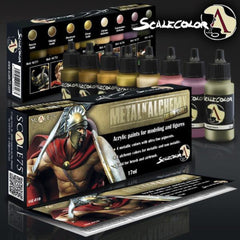 Scale 75 Scalecolor Metal n Alchemy Golden Paint Set