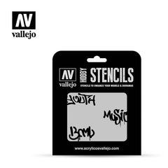 LC Vallejo Stencils - Lettering & Signs - Street Art Num. 1