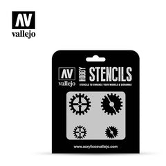 LC Vallejo Stencils - Sci-Fi & Fantasy - Gear Markings
