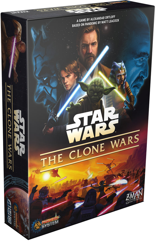 Star Wars The Clone Wars A Pandemic System Game Board Game