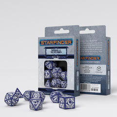 Q Workshop Starfinder Signal Of Screams Dice Set 7