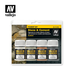 Vallejo Pigments - Set Stone & Cement 35ml