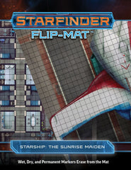 Starfinder RPG Flip Mat Starship The Sunrise Maiden