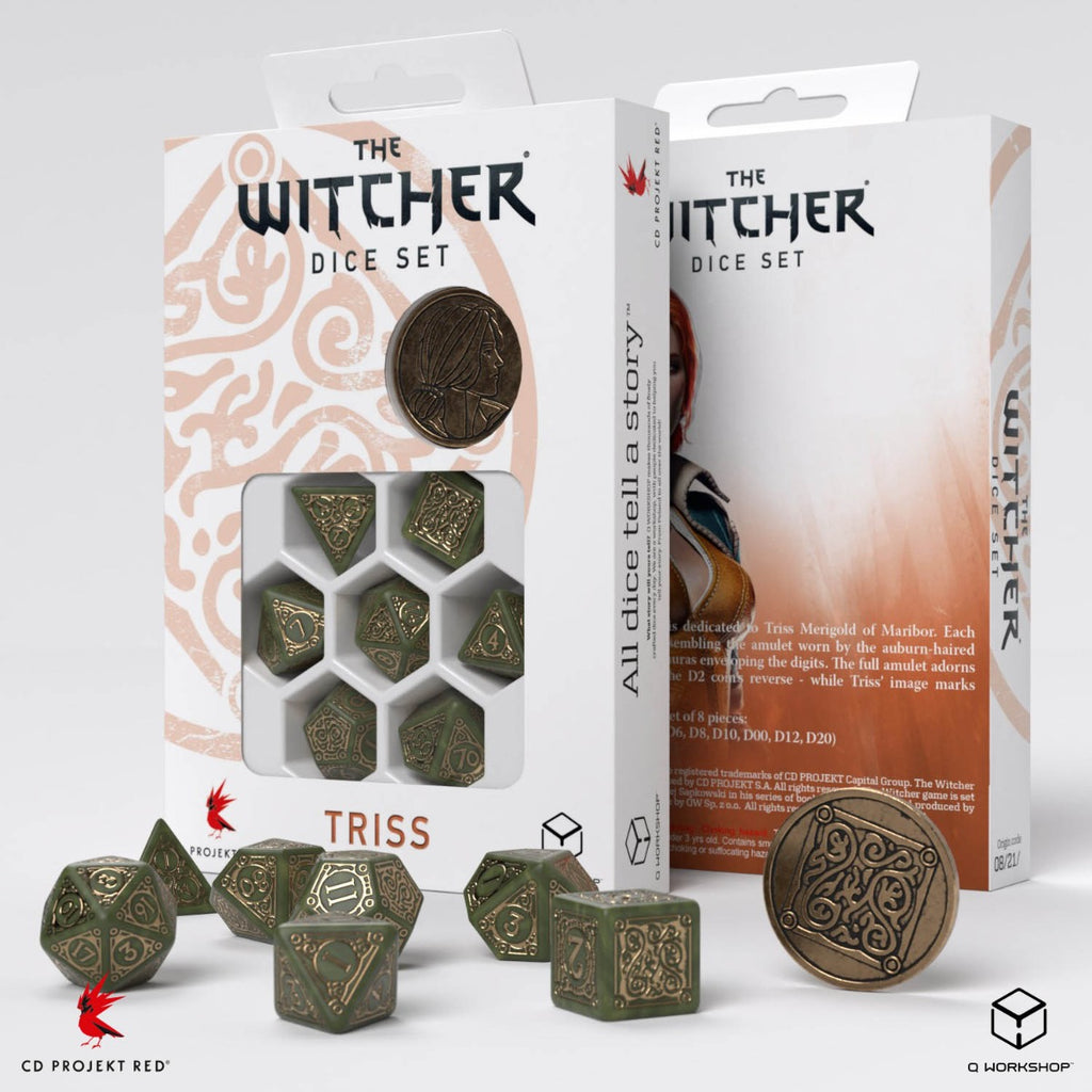 Q Workshop The Witcher Dice Set Triss - The Fourteenth of the Hill