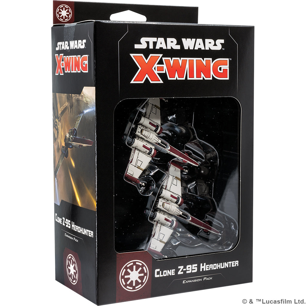 Star Wars X-Wing 2nd Edition Clone Z-95 Headhunter Expansion Pack Board Game